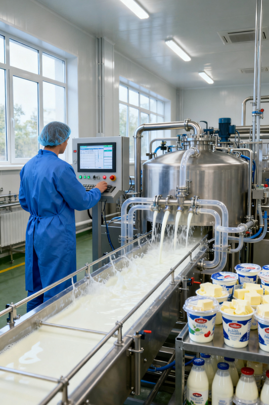 乳制品廠痛點破解！諾貝思潔凈蒸汽守護(hù)奶品安全